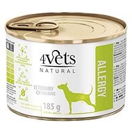 4Vets Natural Veterinary Exclusive allergy Dog Lamb 185 g - Diétna konzerva pre psov