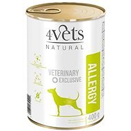 4Vets Natural Veterinary Exclusive allergy Dog Lamb 400 g - Diétna konzerva pre psov