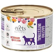 4Vets Natural Veterinary Exclusive Gastro Intestinal Cat 185g - Diet Cat Canned Food