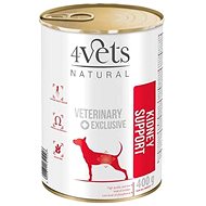4Vets Natural Veterinary Exclusive Kidney Support Dog 400g - Diet Dog Canned Food