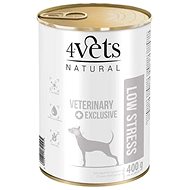 4Vets Natural Veterinary Exclusive Low STRESS Dog 400g - Diet Dog Canned Food