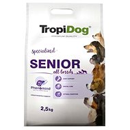 TropiDog Premium Senior turkey with rice 2,5kg - Dog Kibble