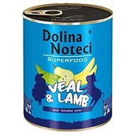 Dolina Noteci Superfood Veal and Lamb Meat 80% Meat 800g - Canned Dog Food