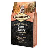 Carnilove Salmon & Turkey for Large Breed Puppy 4kg - Kibble for Puppies