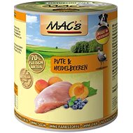 MAC's Dog Turkey and Blueberry 800g - Canned Dog Food