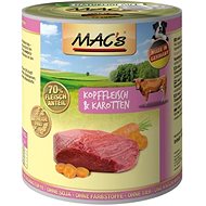 MAC's Dog Head Meat and Carrots 400g - Canned Dog Food