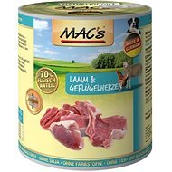 MAC's Dog Lamb and Poultry Heart with Rice 400g - Canned Dog Food