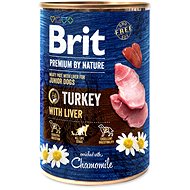 Brit Premium by Nature Turkey with Liver 400 g - Canned Dog Food