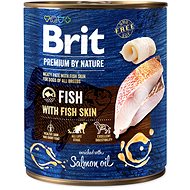 Brit Premium by Nature Fish with Fish Skin 800 g - Canned Dog Food