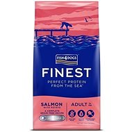 FISH4DOGS Small Granules for older dogs Finest salmon with sweet potatoes 12 kg, 8+ - Dog Kibble