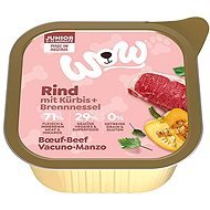 Wow pate Beef with pumpkin Junior 150 g - Pate for Dogs