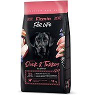 Fitmin  For Life Dog Duck & Turkey 12 kg - Granuly pre psov