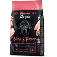 Fitmin For Life Dog Duck & Turkey 2,5 kg - Dog Kibble