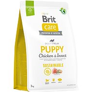 Brit Care Dog Sustainable with chicken and insects Puppy 3 kg - Kibble for Puppies