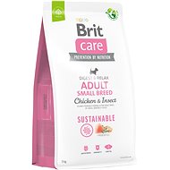 Brit Care Dog Sustainable with chicken and insects Adult Small Breed 7 kg - Dog Kibble