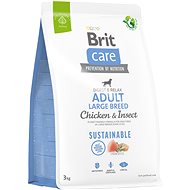Brit Care Dog Sustainable with chicken and insects Adult Large Breed 3 kg - Dog Kibble
