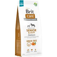 Brit Care Dog Grain-free with salmon Senior & Light 12 kg - Dog Kibble