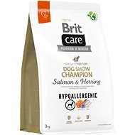 Brit Care Dog Hypoallergenic s lososom a sleďom Dog Show Champion 3 kg - Granuly pre psov