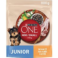 Purina ONE Mini Junior dry food for puppies, chicken 800g - Kibble for Puppies