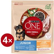 PURINA ONE junior dog kuře 4 × 800 g - Kibble for Puppies