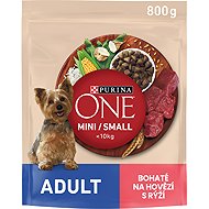 Purina ONE Mini Adult dry dog food with beef 800g - Dog Kibble