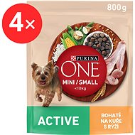 Purina ONE Active Dog chicken 4 × 800 g - Dog Kibble