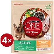 PURINA ONE active dog kuře 4 × 800 g - Dog Kibble