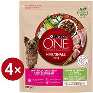 PURINA ONE weight control dog krůta 4 × 800 g - Dog Kibble