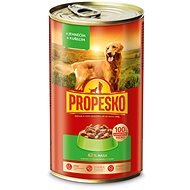 Propesko konzerva pro psy s jehněčím a kuřecím v omáčce 1240 g - Canned Dog Food