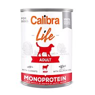 Calibra Dog Life konzerv eledel felnőtt kutyáknak marhahússal és sárgarépával 400 g - Kutyakonzerv