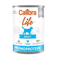 Calibra Dog Life canned food for adult dogs with chicken and rice 400 g - Canned Dog Food