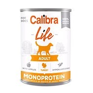 Calibra Dog Life canned food for adult dogs with turkey and apples 400 g - Canned Dog Food
