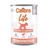 Calibra Dog Life konzerva puppy & junior lamb & rice 400 g - Konzerva pre psov