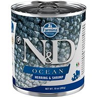 N&D Ocean Dog Adult Herring & Shrimps 285 g - Canned Dog Food