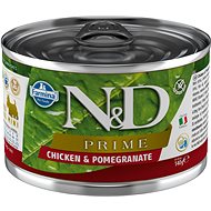 N&D Prime Dog Adult Chicken & Pomegranate Mini 140 g - Canned Dog Food