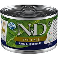 N&D Prime Dog Adult Lamb & Blueberry Mini 140 g - Canned Dog Food