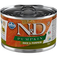 N&D Pumpkin Dog Adult Duck & Pumpkin Mini 140 g - Canned Dog Food