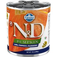 N&D Pumpkin Dog Adult Lamb & Blueberry 285 g - Canned Dog Food