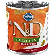 N&D Pumpkin Dog Adult Quail & Pumpkin 285 g - Canned Dog Food
