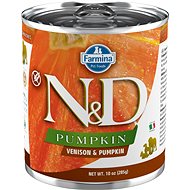N&D Pumpkin Dog Adult Venison & Pumpkin 285 g - Canned Dog Food