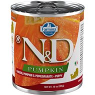 N&D Pumpkin Dog Puppy Chicken & Pomegranate 285 g - Canned Dog Food