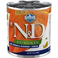 N&D Pumpkin Dog Starter Lamb & Blueberry 285 g - Canned Dog Food