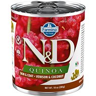 N&D Quinoa Dog Adult Venison & Coconut 285 g - Canned Dog Food