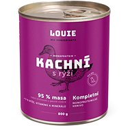 LOUIE Complete mono-protein feed duck (95%) with rice (5%) 800 g - Canned Dog Food