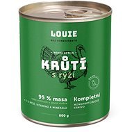LOUIE Complete Monoprotein feed - turkey (95%) with rice (5%) - Canned Dog Food