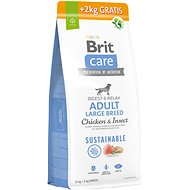 Brit Care Dog Sustainable with chicken and insects Adult Large Breed 12 + 2 kg - Dog Kibble