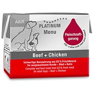 Platinum Menu Beef + Chicken 90 g - Canned Dog Food
