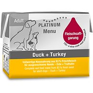 Platinum Menu Duck + Turkey 90 g - Canned Dog Food