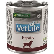 Vet Life Natural Dog konz. Hepatic 300 g - Diet Dog Canned Food