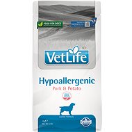 Vet Life Natural Dog Hypo Pork & Potato 2 kg - Diet Dog Kibble